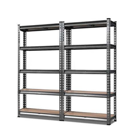 Giantz 2x1.5M Steel Warehouse Racking Rack Shelving Storage Garage Shelves Shelf NT Deals
