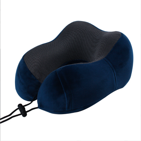 U-shaped Travel Memory Foam Rebound Pillow Sleeping Pad Neck Support Headrest NT Deals